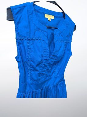 Flying Tomato Royal Blue Maxi Dress Smocked Waist Tiered Skirt Vacation Wedding